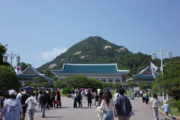 청와대 관람신청 현장