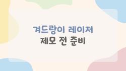 겨드랑이 레이저 제모 전 준비, 이것만 봐도 실패없는 솔직후기