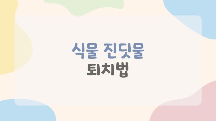 식물 진딧물 퇴치법, 농약 한 방울 없이 진딧물 완전 정복하기